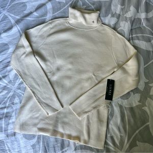 White Ralph Lauren Turtleneck